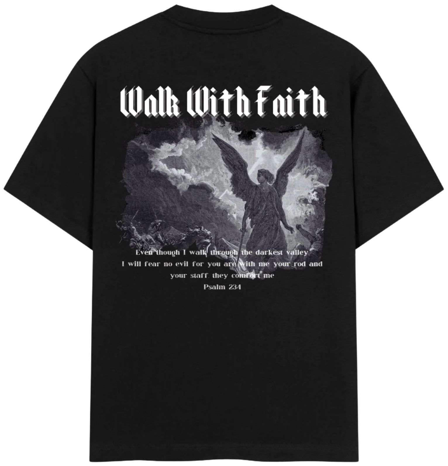 PSALM 23:4 Tee - WalkWithFaith