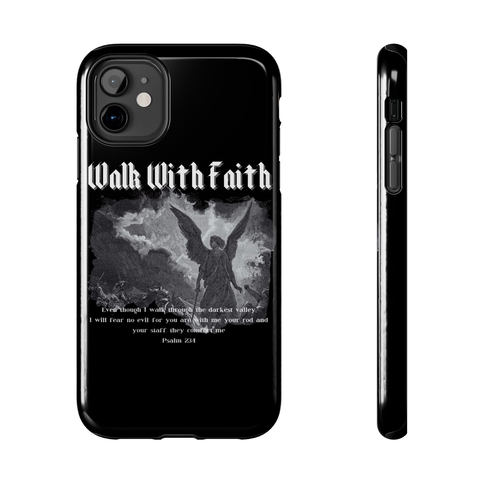 Psalm 23:4 Tough Phone Cases