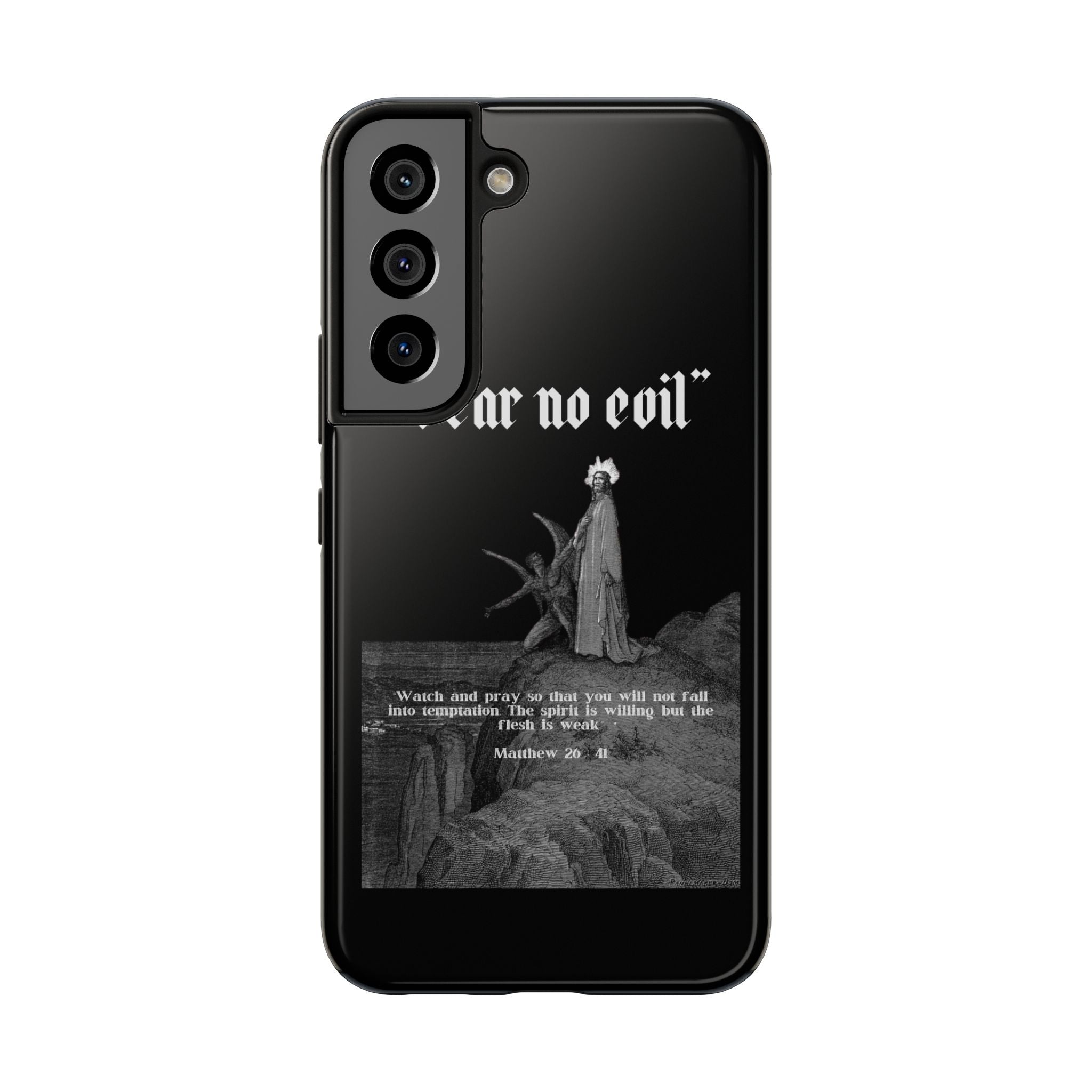 FEAR NO EVIL Tough Phone Case