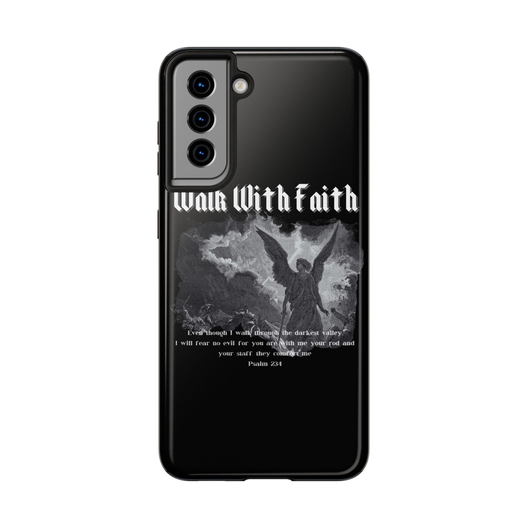 Psalm 23:4 Tough Phone Cases