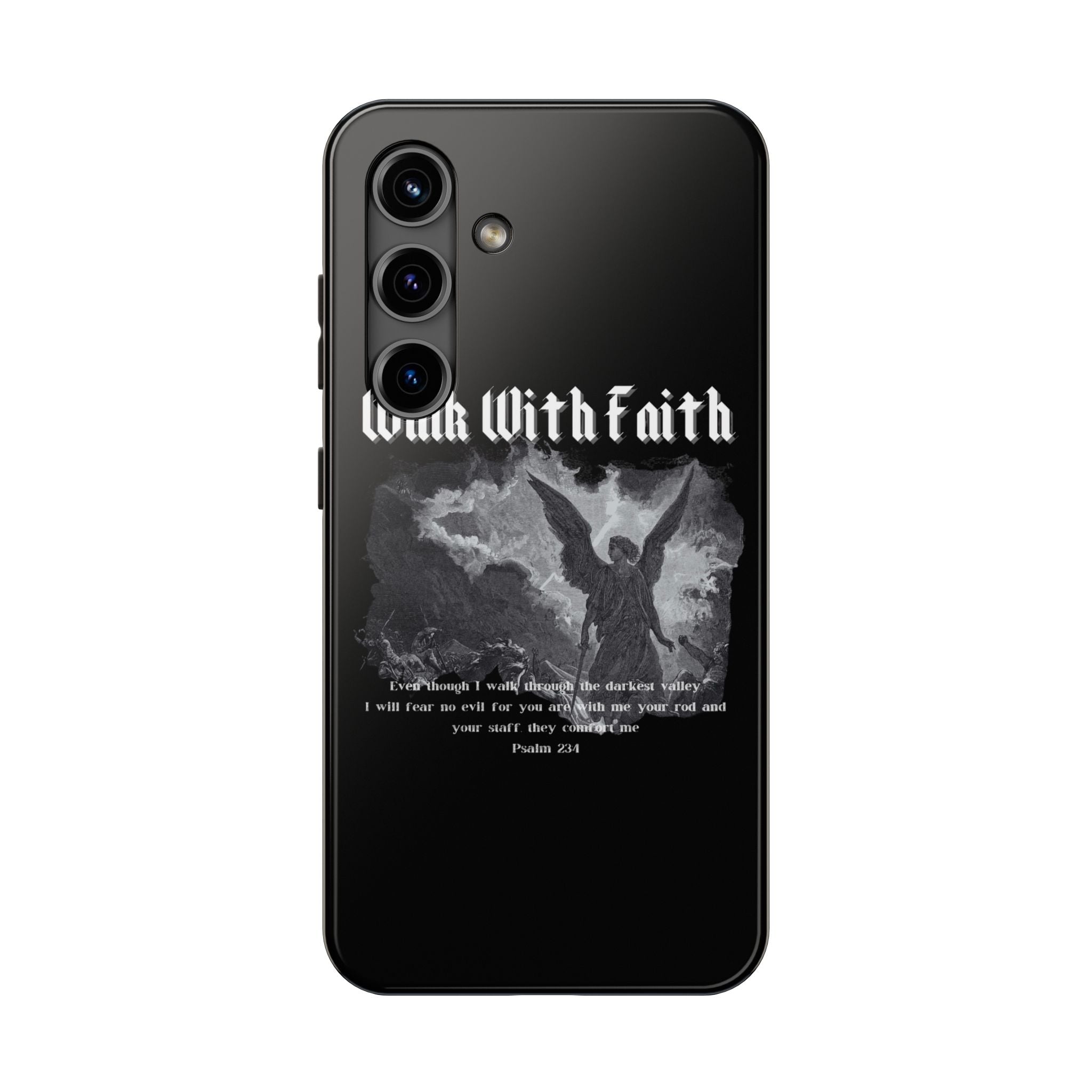 Psalm 23:4 Tough Phone Cases