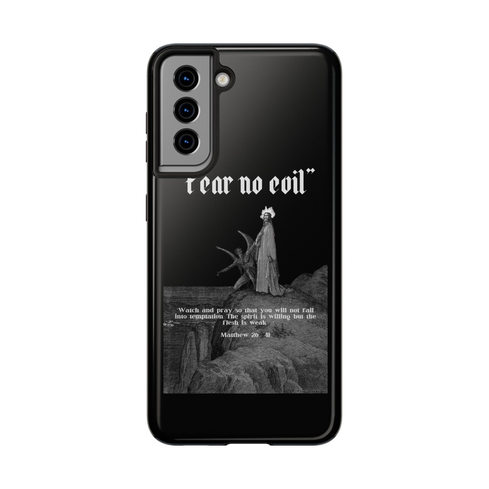 FEAR NO EVIL Tough Phone Case