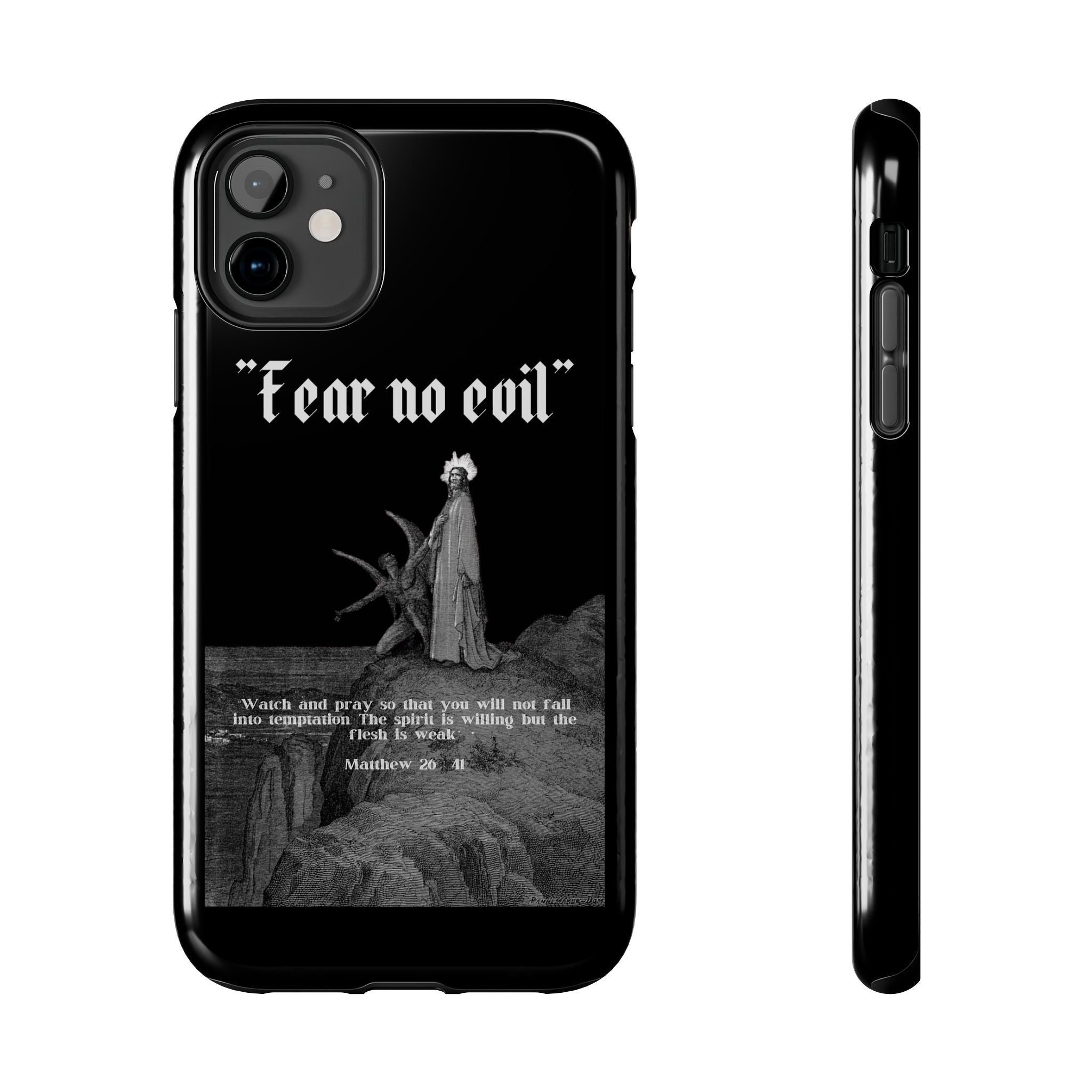 FEAR NO EVIL Tough Phone Case