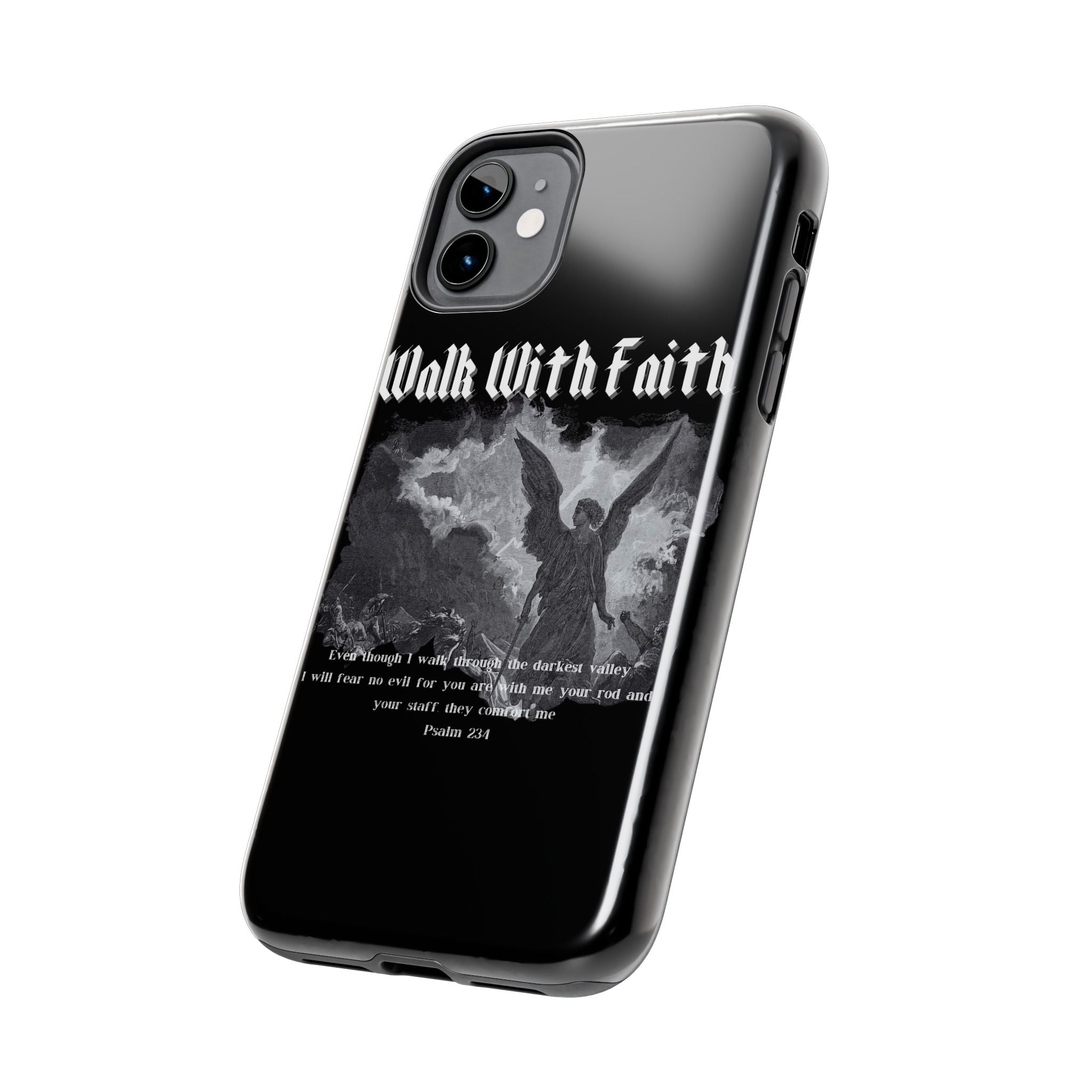 Psalm 23:4 Tough Phone Cases