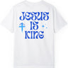 JESUS IS KING Tee White - WalkWithFaith