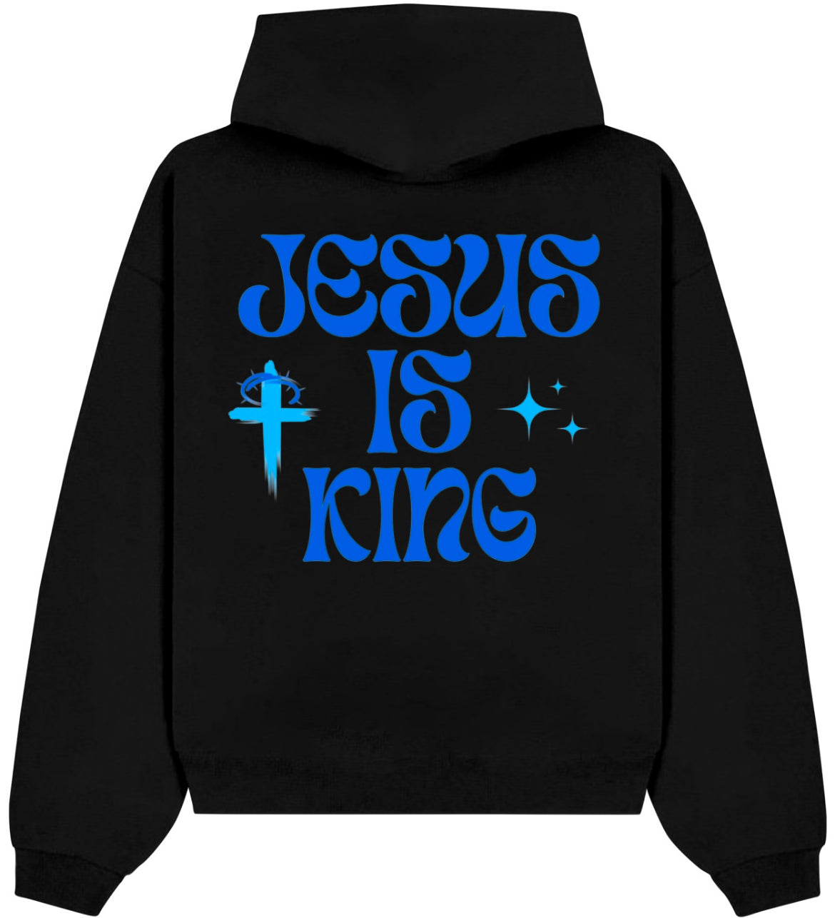 JESUS IS KING Hoodie - WalkWithFaith